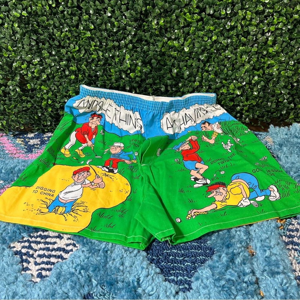 Vintage Golf Boxers Briefs